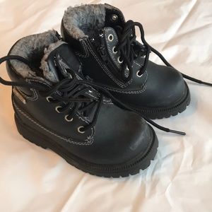Toddler boy waterproof boots